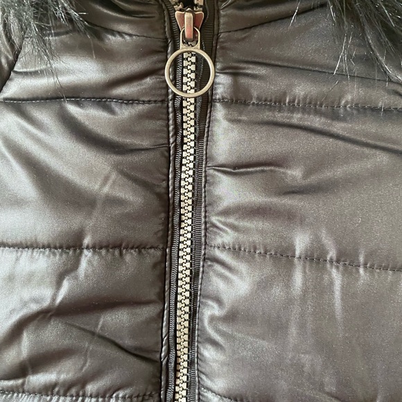 NWT Fog By London Fog for Girls🐼Functional Outdoor Coat with 2 Front Zippers🐼 - Picture 5 of 10